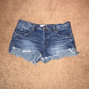 Free People Denim shorts